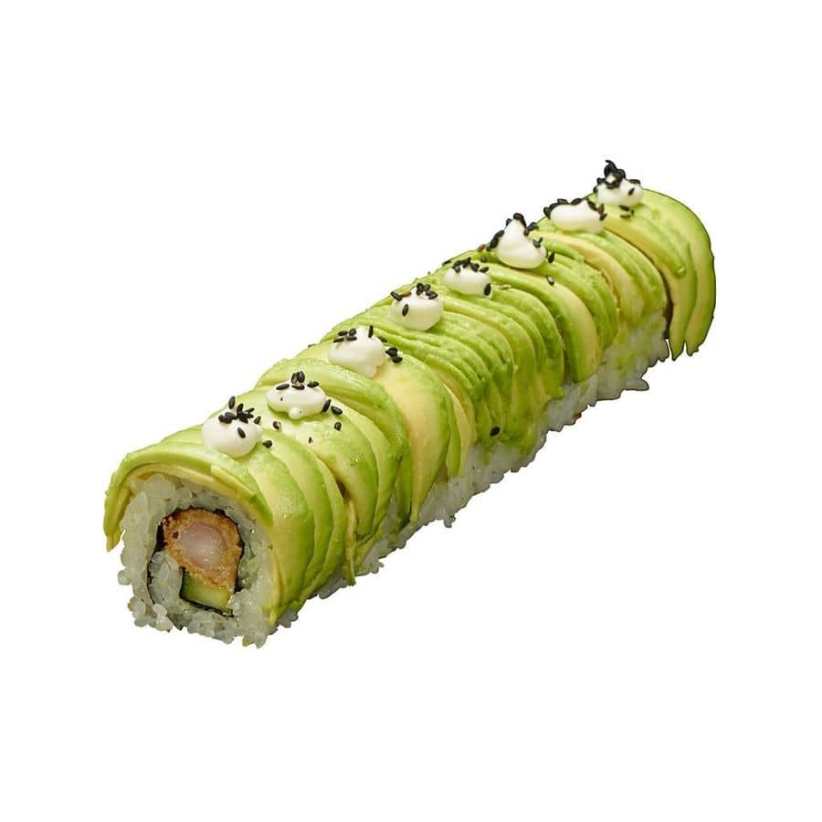 Uramaki Avocado Tempura